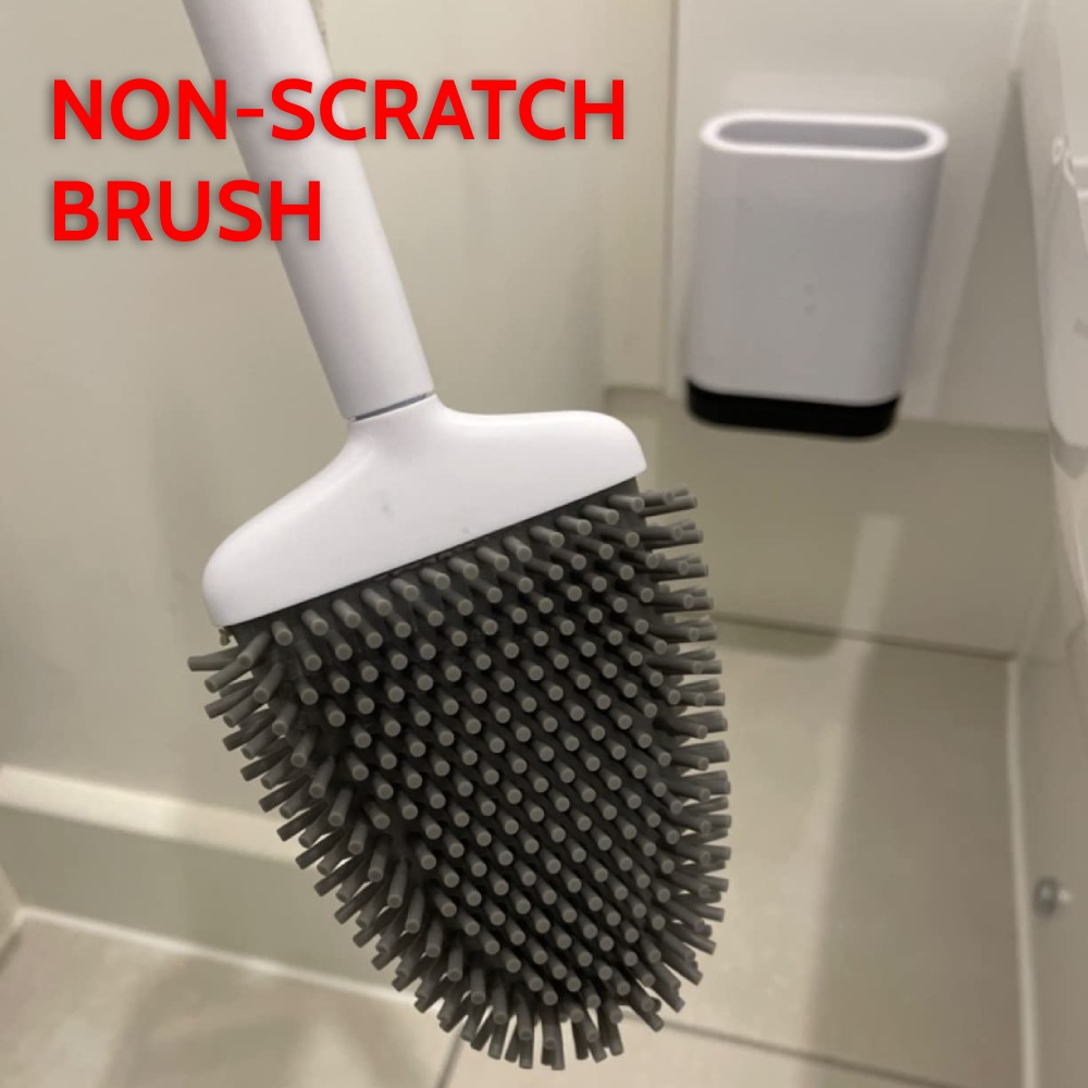 buy bathroom silicone toilet brushes quick drying
