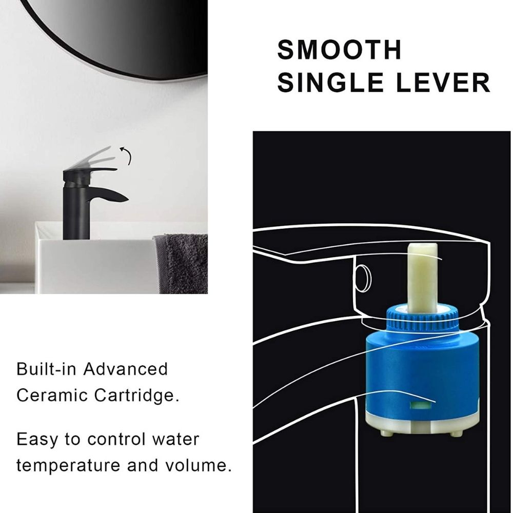 buy bathroom sink taps smooth single lever
