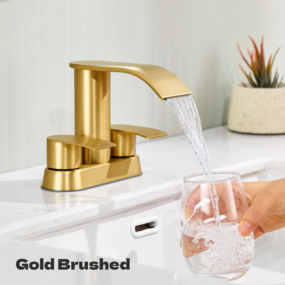 Waterfall Bathroom Faucet (Matte Black): image 4