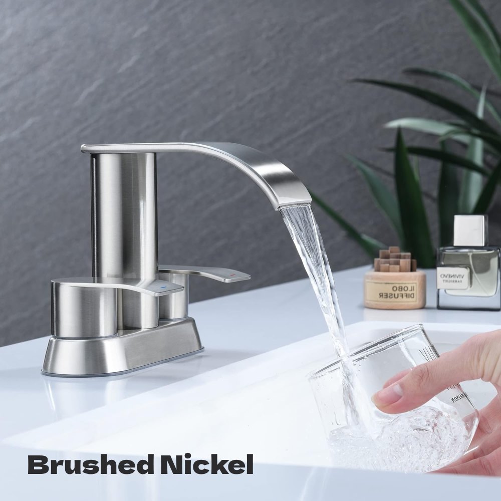 Waterfall Bathroom Faucet (Matte Black): image 10